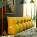 Korean Velvet Triangle Cushion Lengthened Bedside Cushion